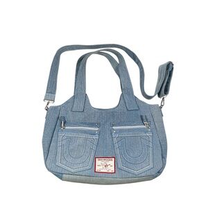 True Religion Women Denim Purse Crossbody Jean